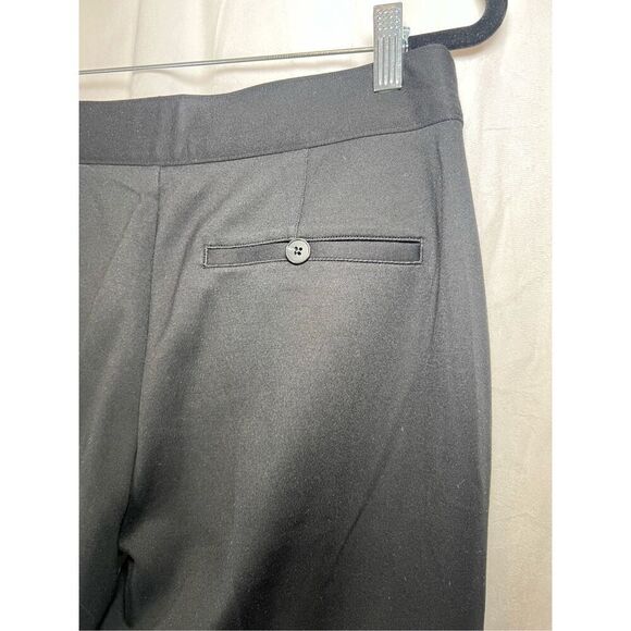 Spanx Women's Black Super Smooth Perfect Fit Ponte Wide Leg Pants Large NWOT - Picture 9 of 13